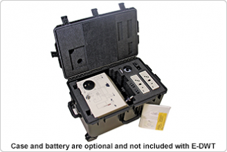 E-DWT-H with case and battery. Note: Case and battery are optional and not inclu